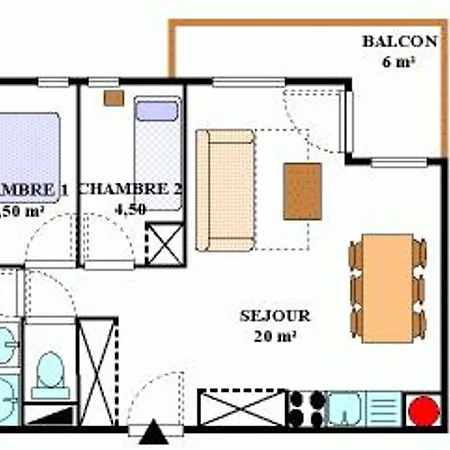 Pour 6 A Aussois, Balcon Et Wifi A La Reception - Fr-1-508b-2 アパート